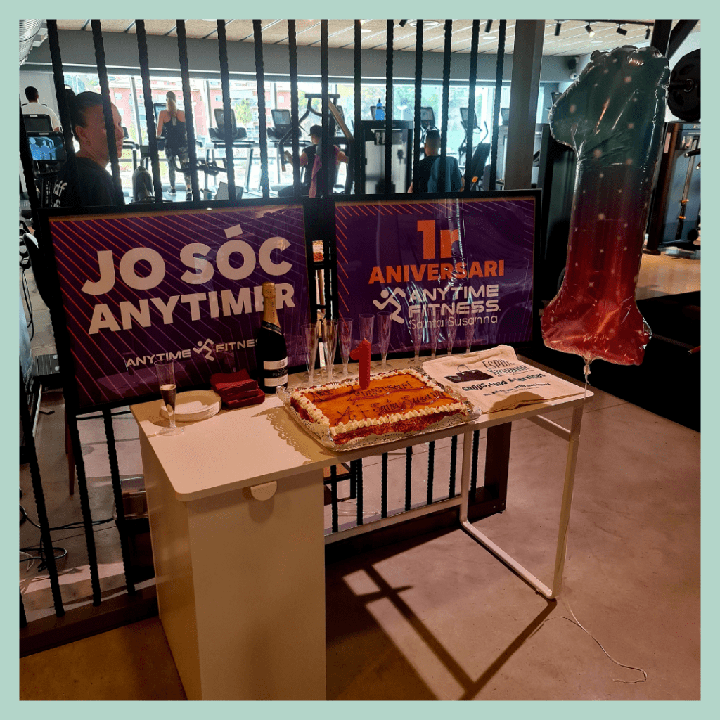 1er Aniversari Anytime Fitness Santa Susanna